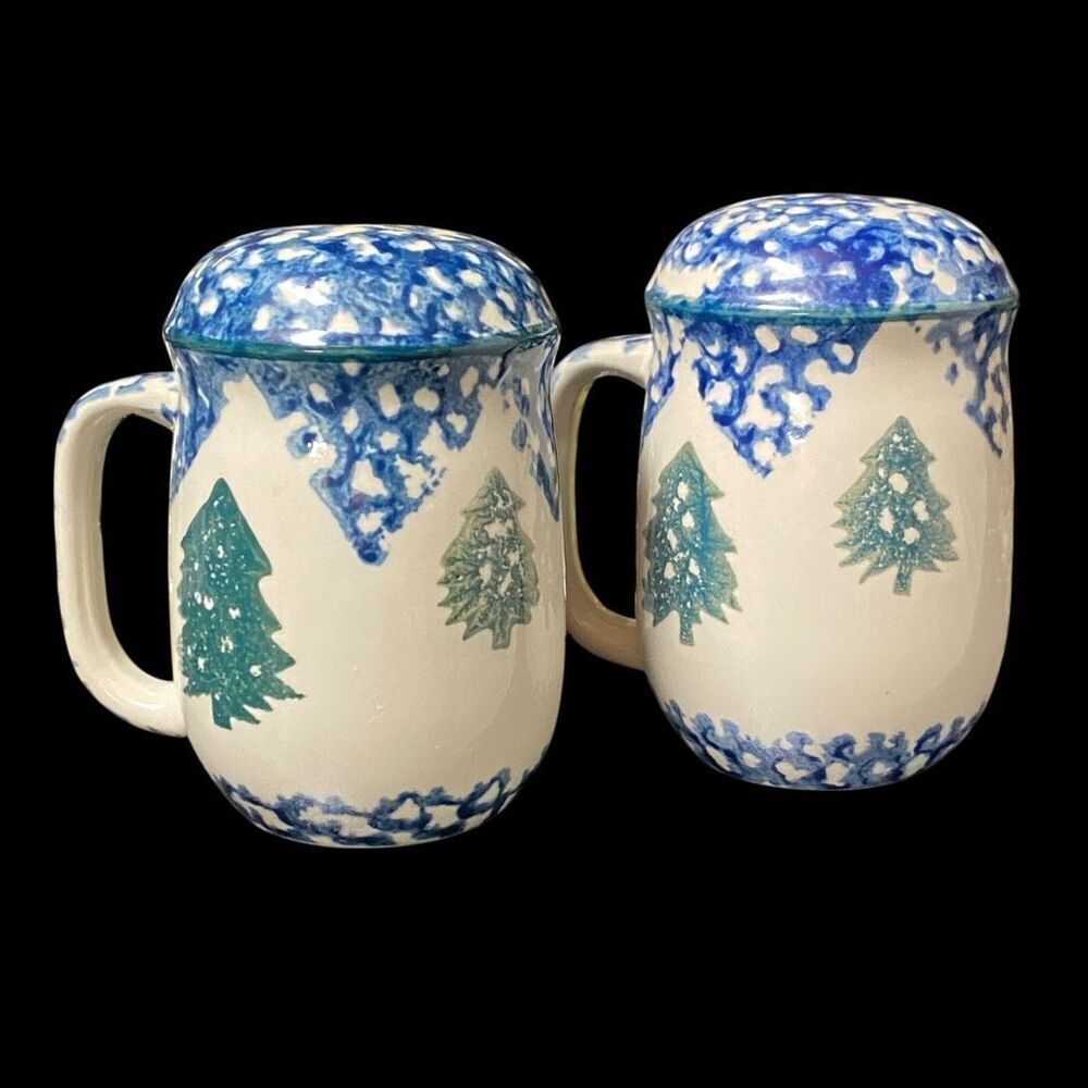 Cabin In The Snow Salt and Pepper Shakers